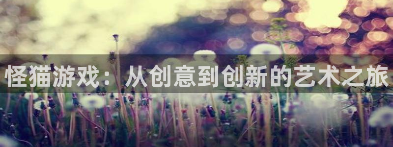 广东ag街机电子商务有限公司：怪猫游戏：从创意到创新的艺术之旅
